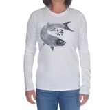 Women's Long Sleeve T-Shirt - Tarpon Logo