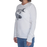 Women's Long Sleeve T-Shirt - Tarpon Logo