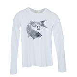Women's Long Sleeve T-Shirt - Tarpon Logo
