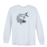 Men's Long Sleeve T-Shirt - Tarpon Logo